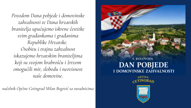 Cetingrad Dan pobjede